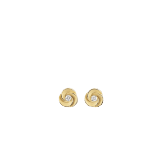 Desert Rose Earrings in 18k Yellow Sunrise Gold