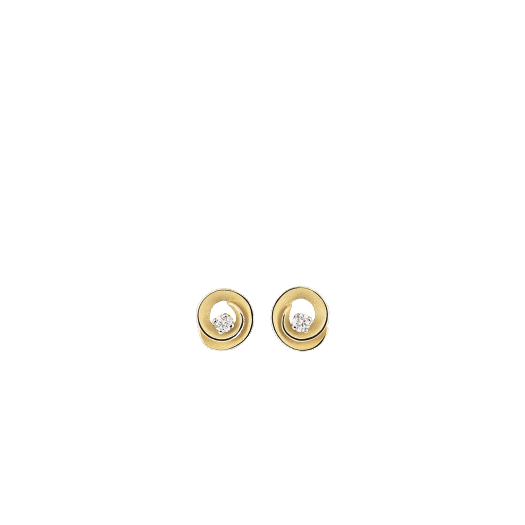 Annamaria Cammilli Dune Assolo Earrings in 18K Yellow Gold