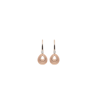 Velaa Star Earrings in 18k Pink Gold