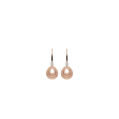 Velaa Star Earrings in 18k Pink Gold