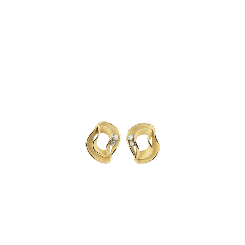 Annamaria Cammilli Dune Earrings in 18k Yellow Gold