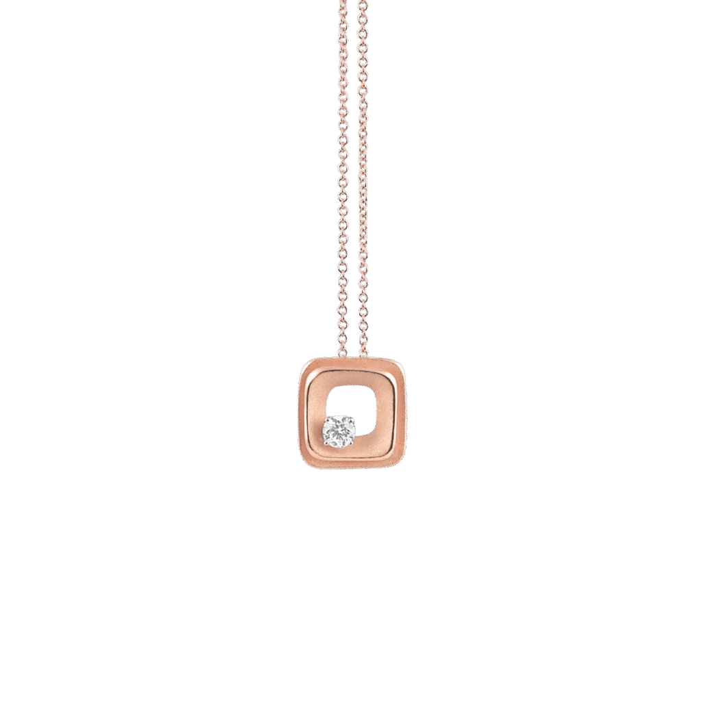My Way Pendant in 18k Pink Gold