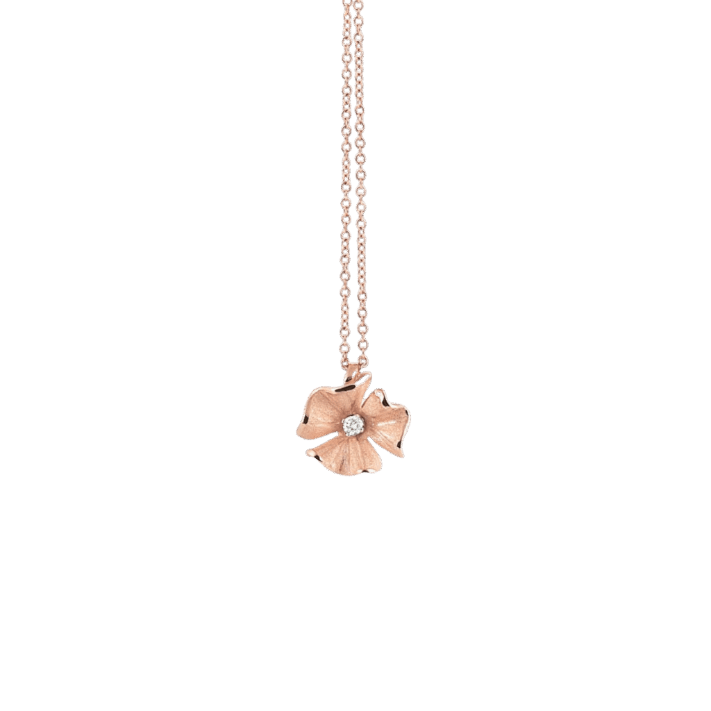 Grace Pendant in 18k Rose Champagne Gold