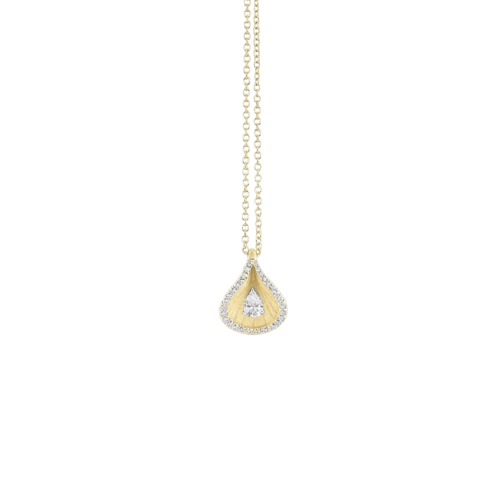Premiere Color Pendant in 18k Yellow Gold & Diamonds
