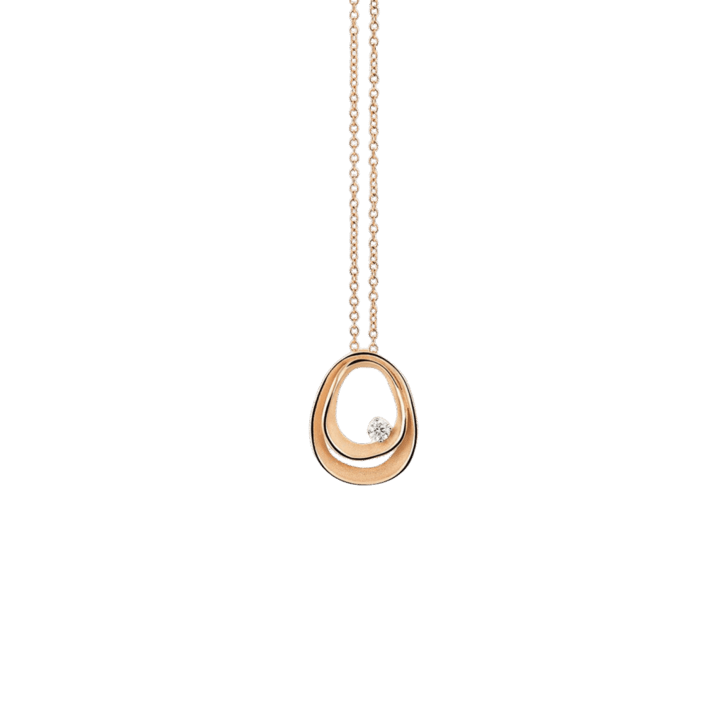 Dune Assolo Pendant in 18k Orange Apricot Gold