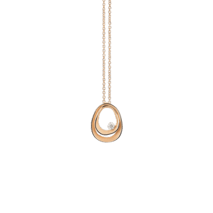 Dune Assolo Pendant in 18k Orange Apricot Gold