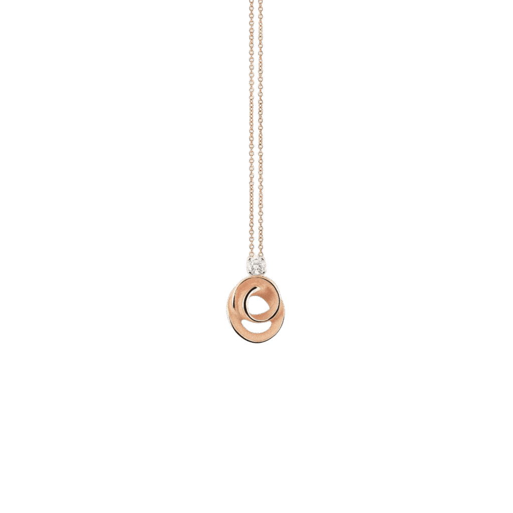 Dune Assolo Pendant in 18k Pink Champagne Gold