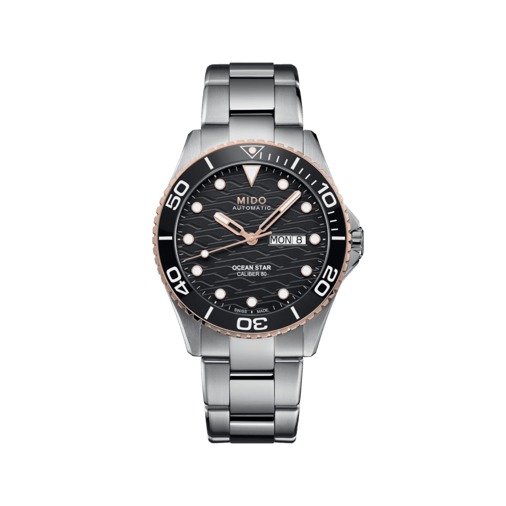 Ocean Star 200C 42.5 mm, Black Dial & Stainless Steel