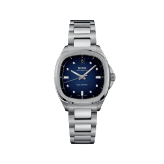 Multifort TV 35, Blue Dial and Stainless Steel