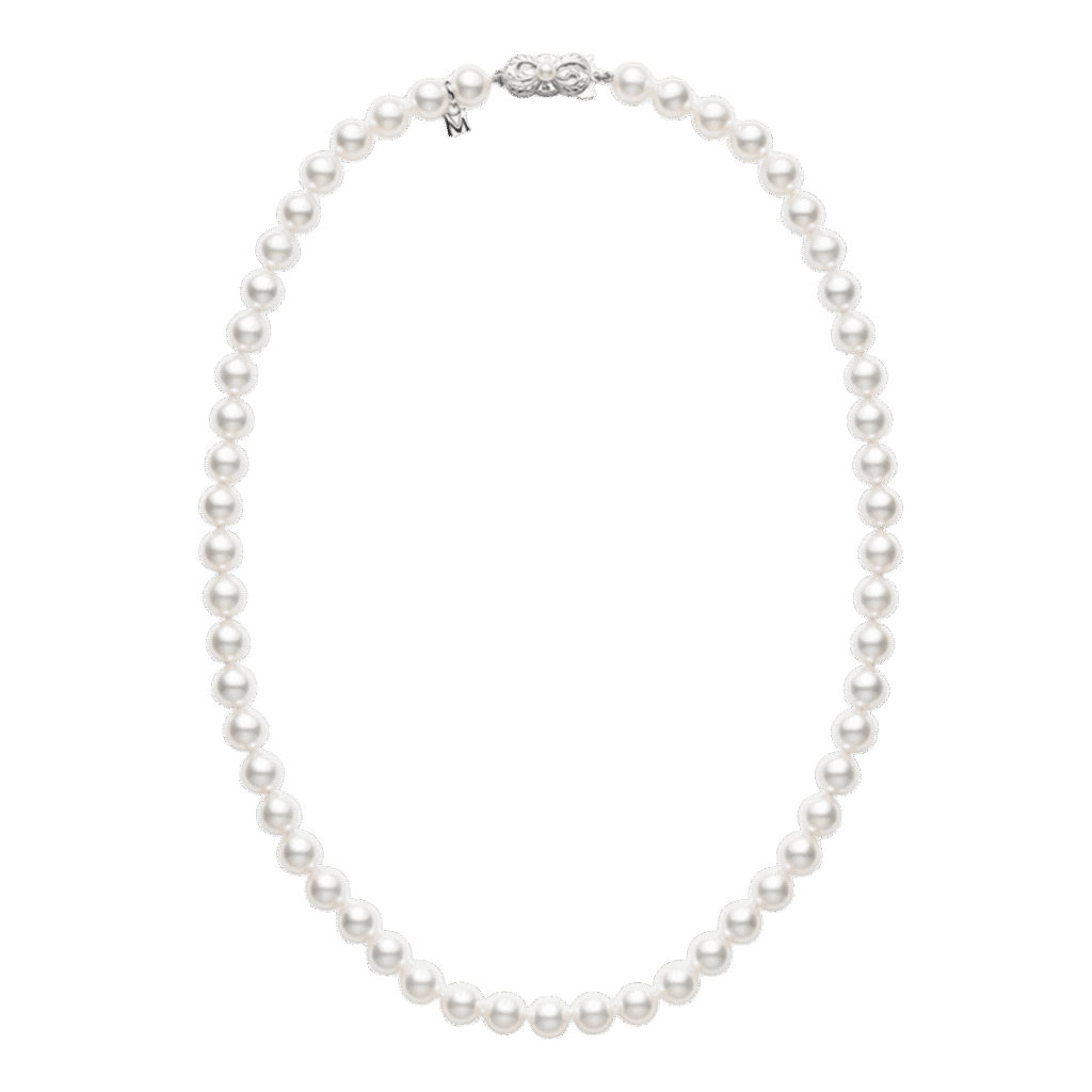 Akoya Cultured Pearl Matinee Strand Necklace