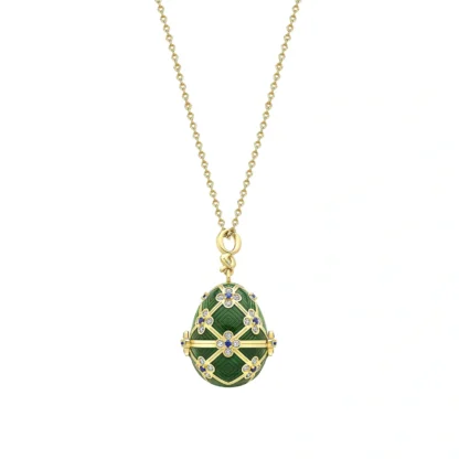 Limited Edition 007 Octopussy Egg Surprise Locket - closed pendant look