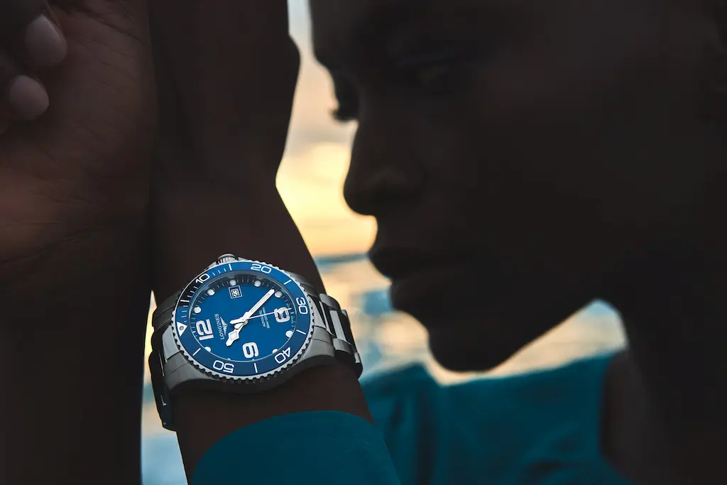 Longines HydroConquest 39mm,Stainless Steel, Sunray Blue Dial - Image 7