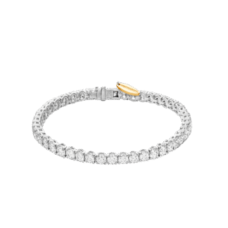 Montecristo Diamonds Tennis Bracelet in 19K White Gold
