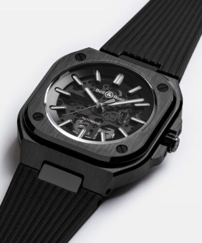 BR-05 Skeleton Black Ceramic - closer look