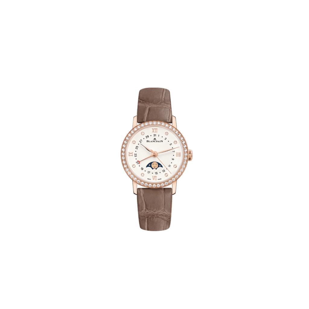 Villeret Quantième Phases de Lune 29.2mm - 6106-2987-55A