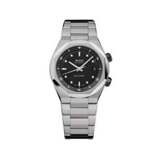 MIDO Multifort 8 Two Crowns, Stainless Steel Case & Strap