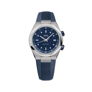 MIDO Multifort 8 Two Crowns, Blue Dial & Strap