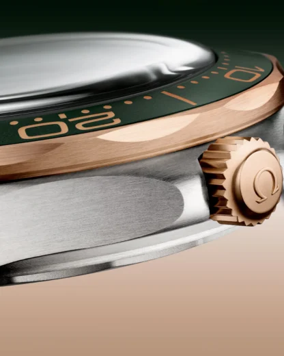 Seamaster Diver 300M Titanium - Bronze Gold Watch - side view