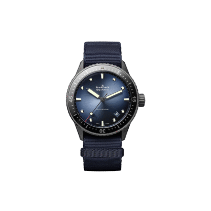 Blancpain Bathyscaphe 43.6 mm, Sunburst Blue Dial