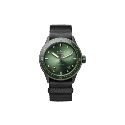 Bathyscaphe 43.6 mm, Sunburst Green Dial 5000-0153-NABA
