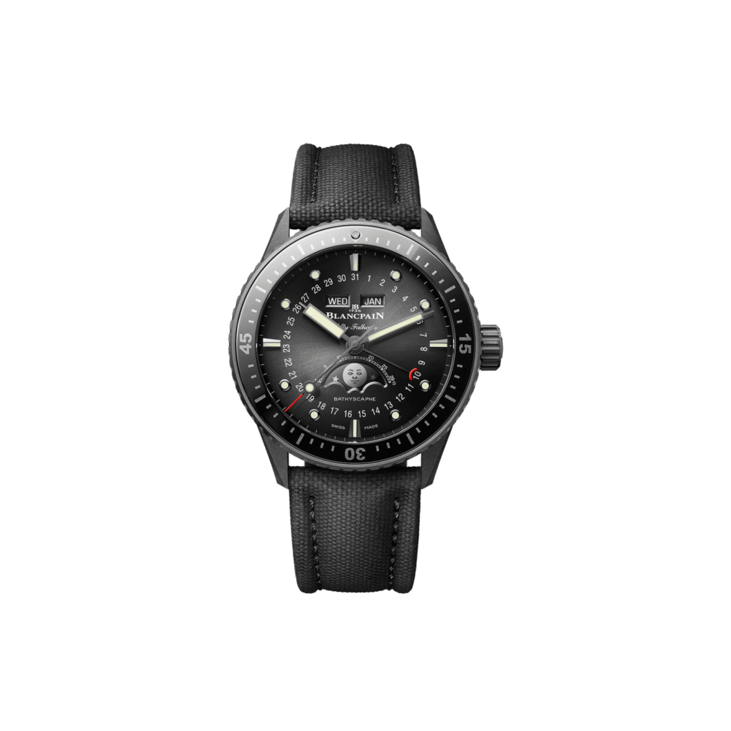 Bathyscaphe Quantième Complet Phases de Lune - 5054-0130-B52A