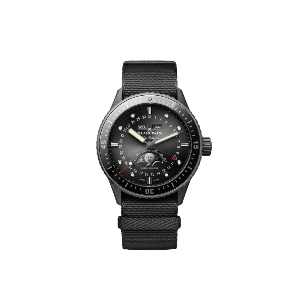 Bathyscaphe Quantième Complet Phases de Lune - 5054-0130-NABA
