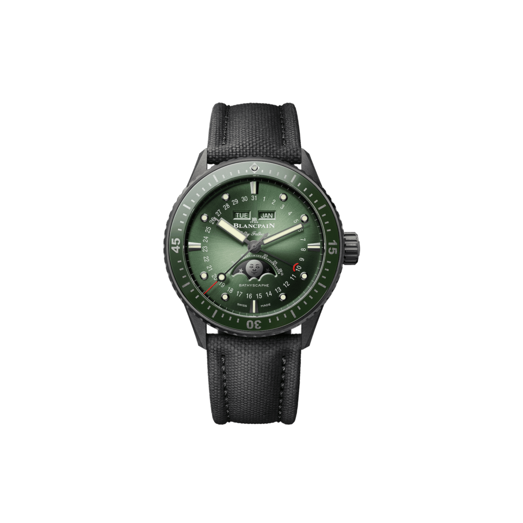Bathyscaphe Quantième Complet Phases de Lune -5054-0153-B52A