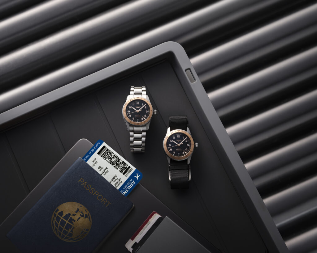 Longines Spirit Zulu Time 1925 - both straps