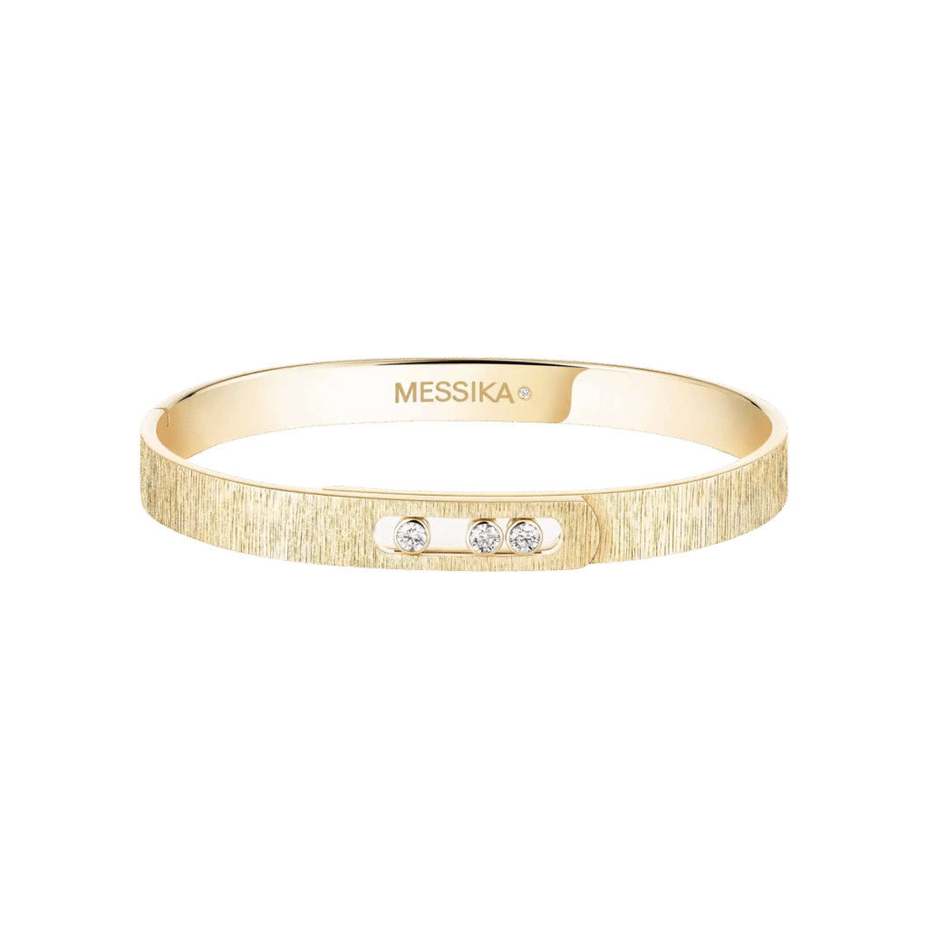 Messika Move Noa Ciselé Bangle Large Size