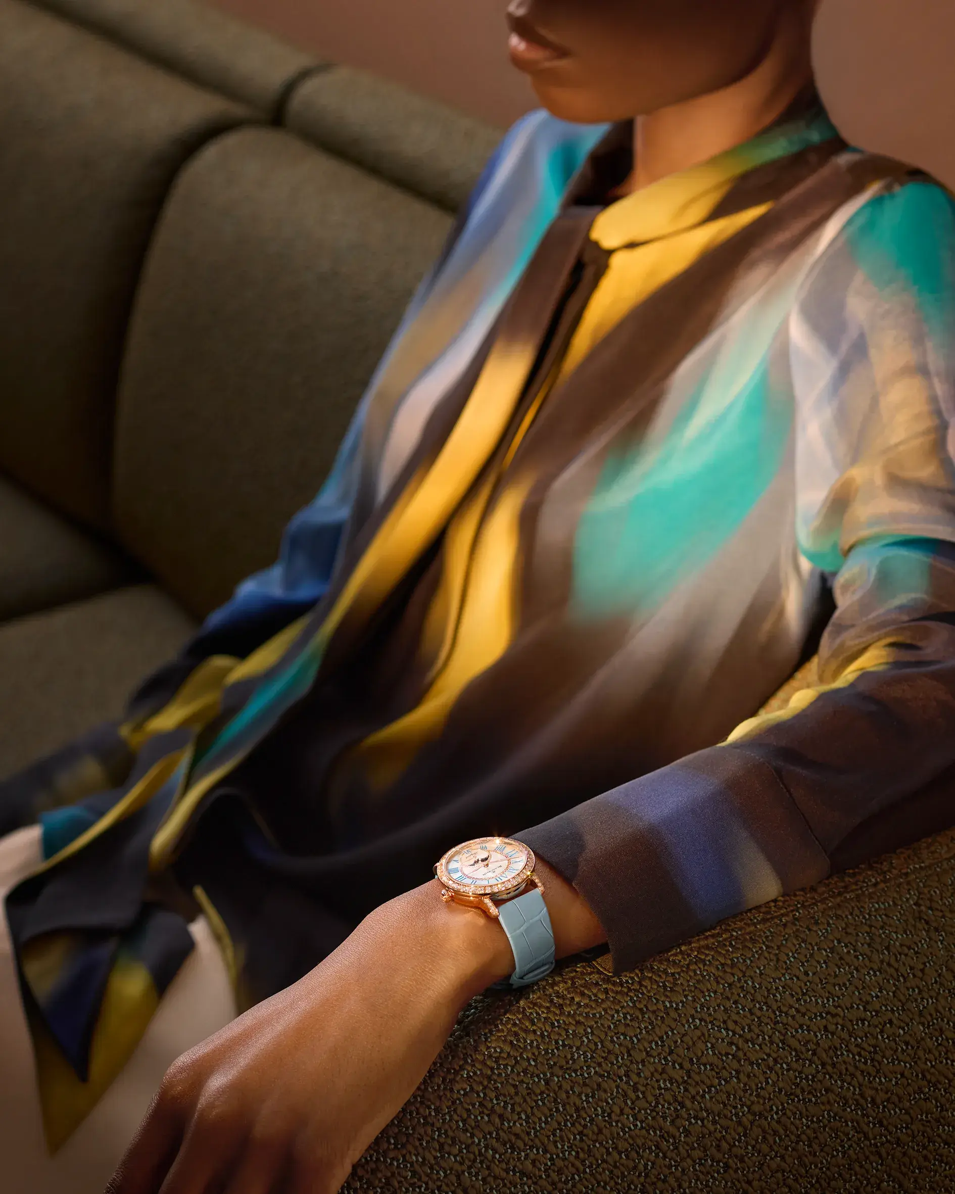 Blancpain Ladybird Colors Phases De Lune 34.9mm Watch - Image 4