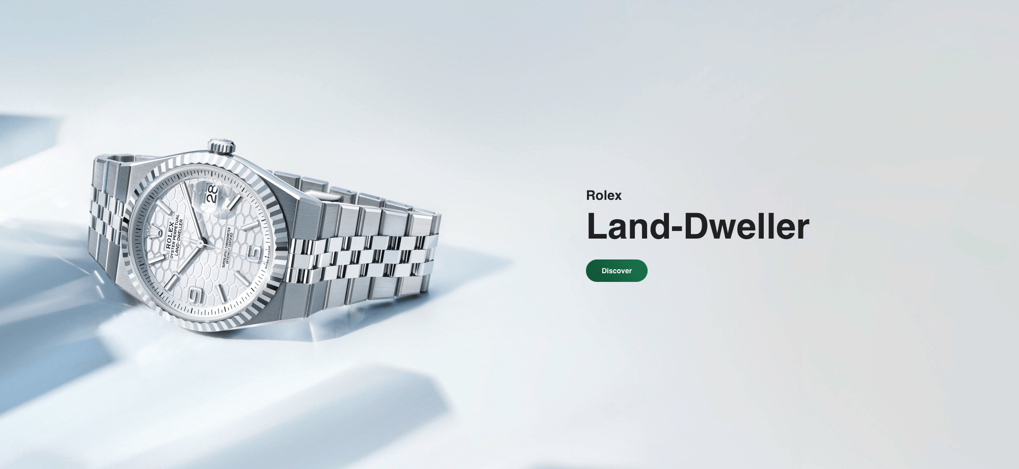 Rolex Land-Dweller Banner Homepage