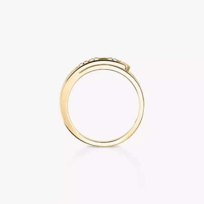 Move Noa Ciselé Diamond Ring in Yellow Gold - Image 4
