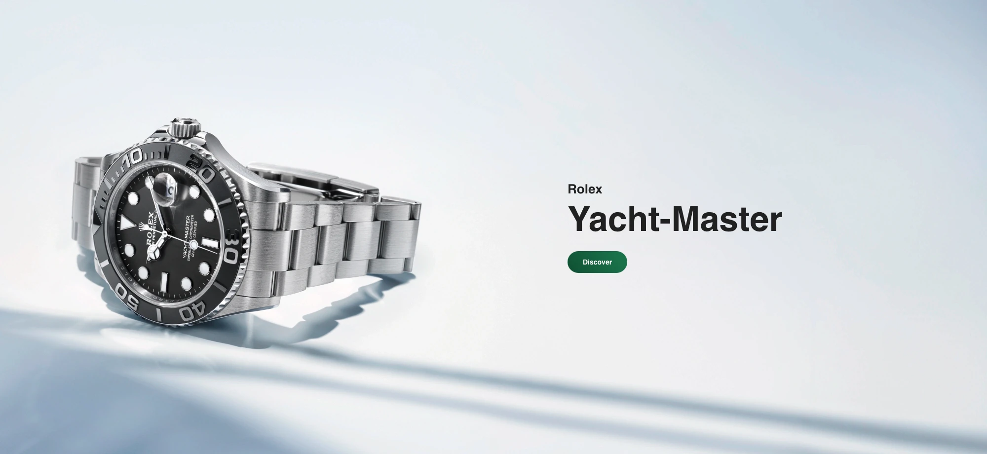 Rolex Banner - Yacht-Master Collection