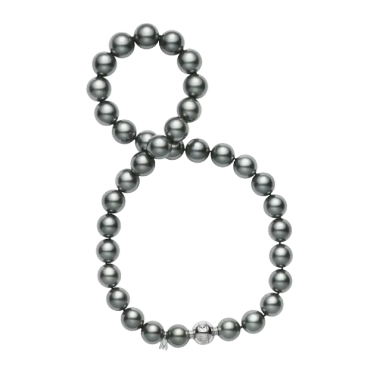 Mikimoto Black South Sea Pearl Strand Necklace