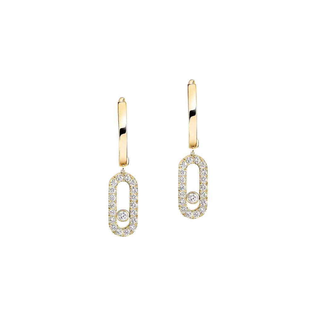 Messika Move Uno' Collection Diamond Hoop Earrings