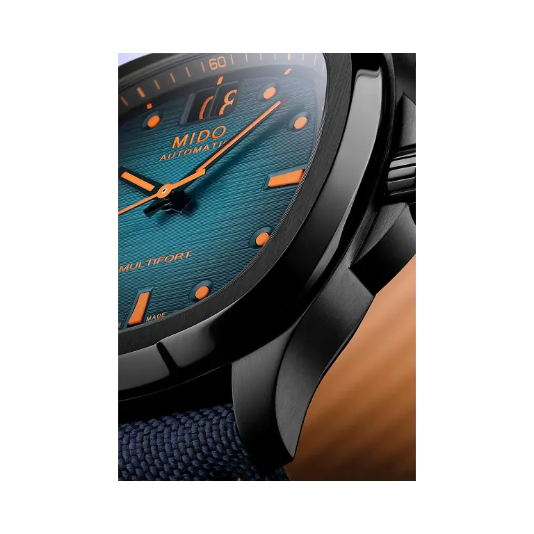 Mido Multifort Tv Big Date Men's 40mm Watch - Image 3