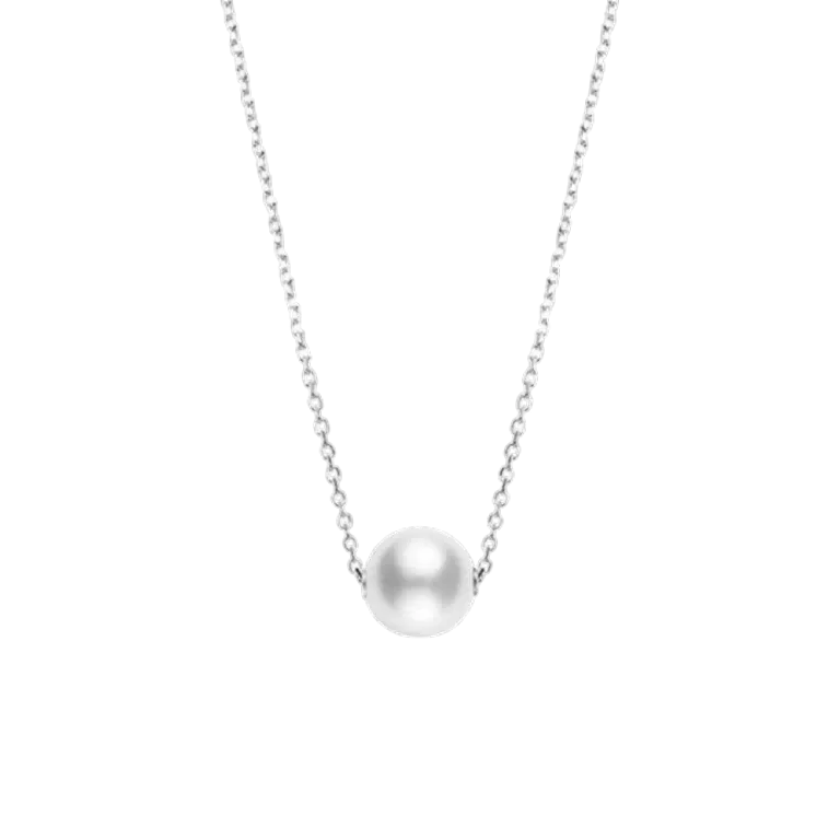 Mikimoto White South Sea Pendant Necklace