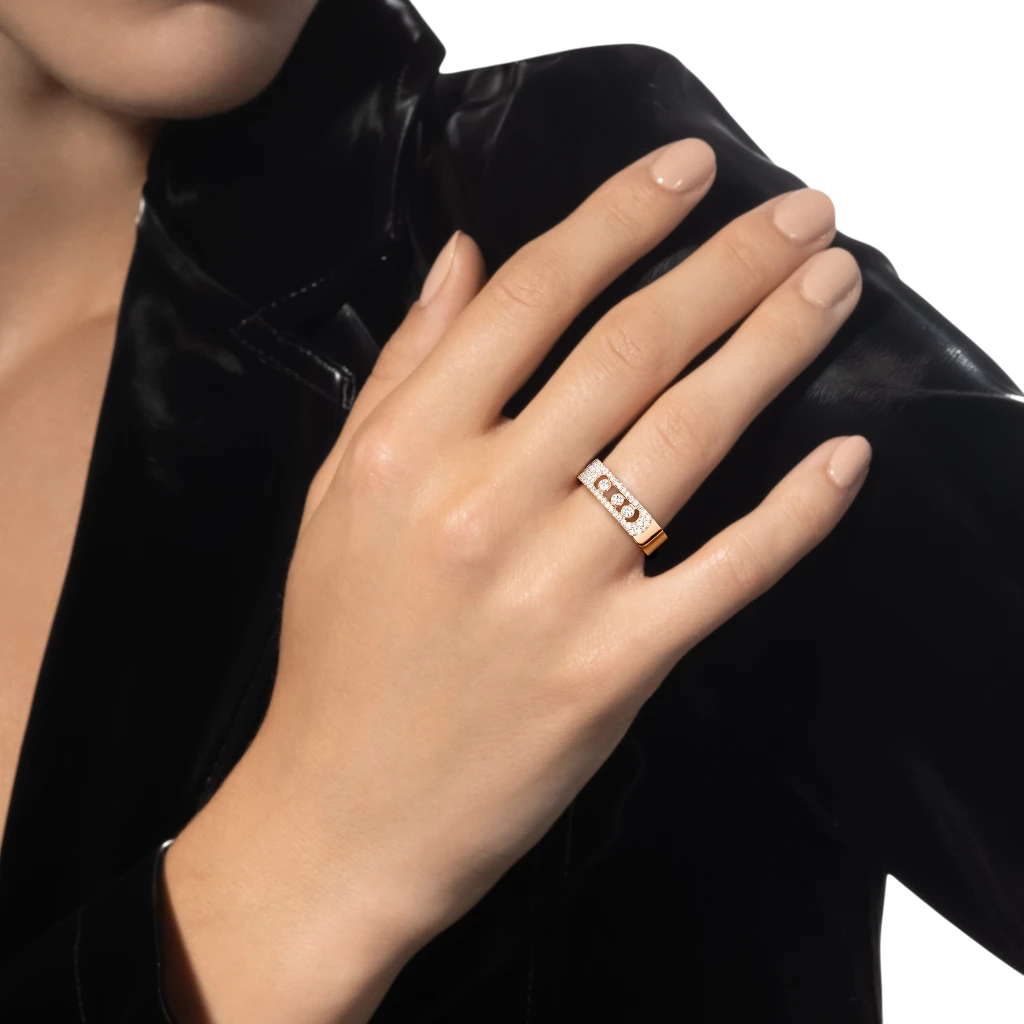 Messika "Move Noa" Collection Diamond Pave' Ring - Image 2