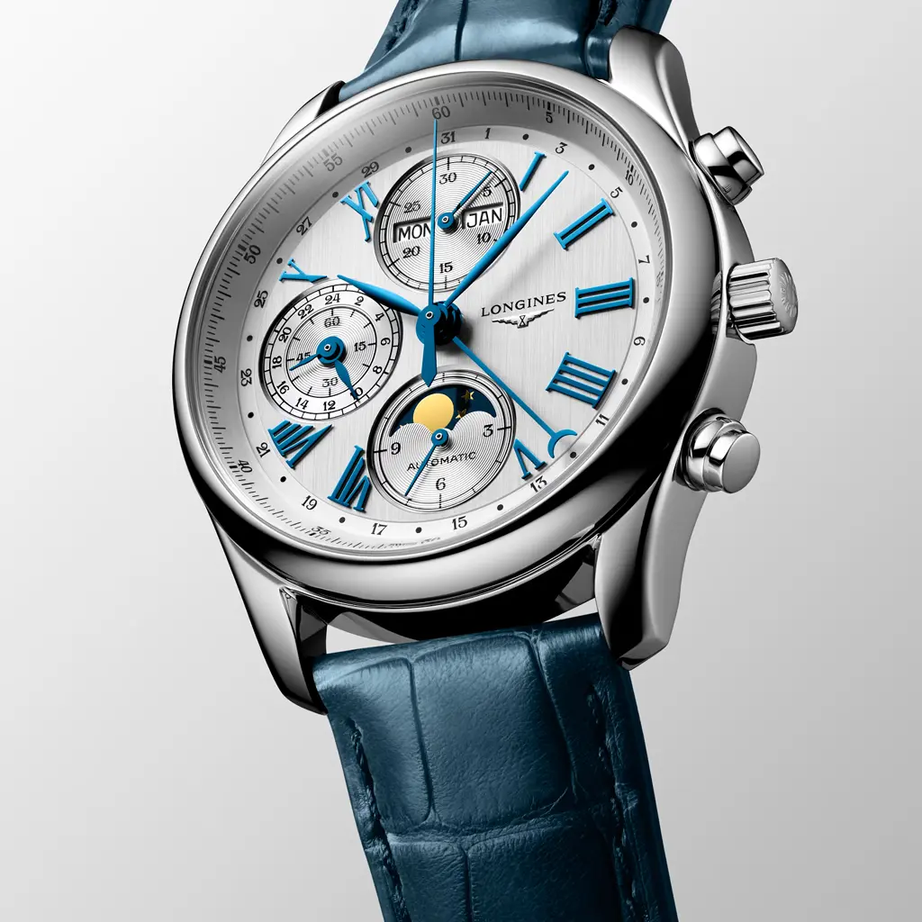 Longines Master Chronograph Moonphase 40mm Watch - Image 3