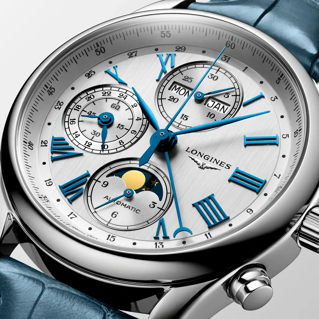 Longines Master Chronograph Moonphase 40mm Watch - Image 4