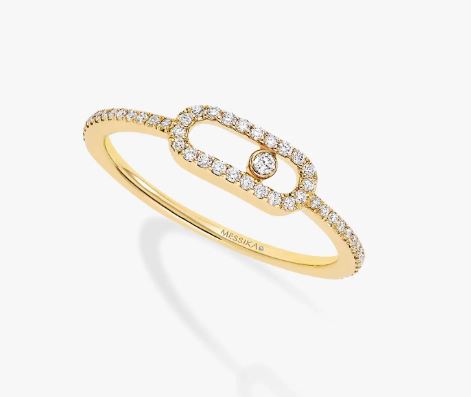 Messika "Move Uno Pave'" Collection Diamond Ring