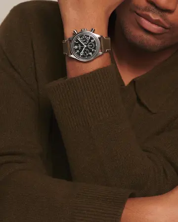 Longines Heritage Avigation Bigeye Chronograph 41mm Watch - Image 5