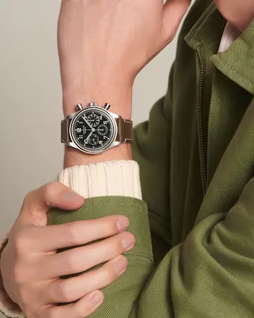 Longines Heritage Avigation Bigeye Chronograph 41mm Watch - Image 3