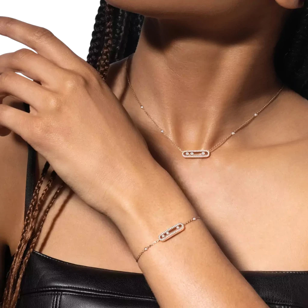Messika "Baby Move Pave'" Collection Diamond Bracelet - Image 4