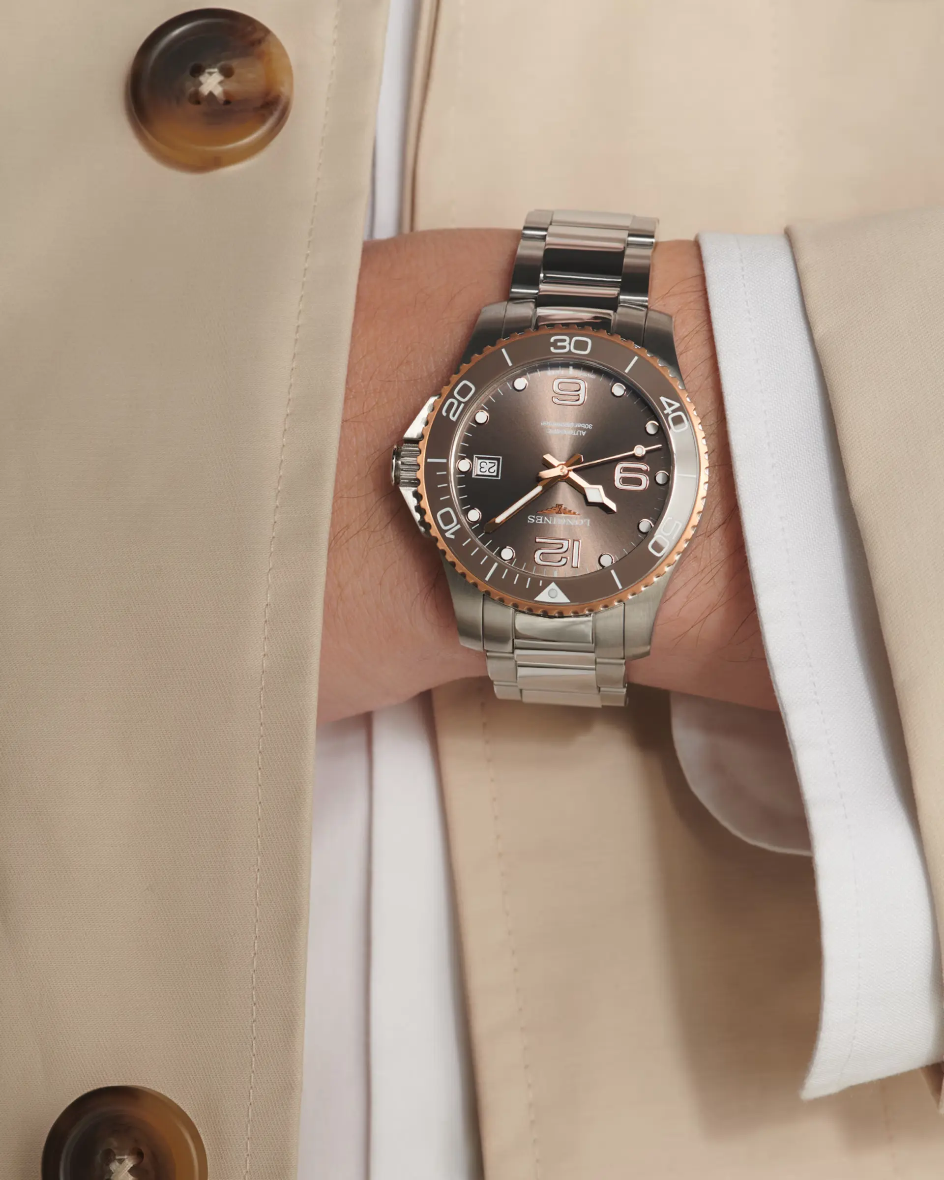 Longines HydroConquest Men's 39mm Watch - Image 5