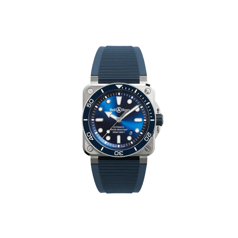 Bell & Ross BR 03 Diver Blue Steel Automatic 42mm Watch