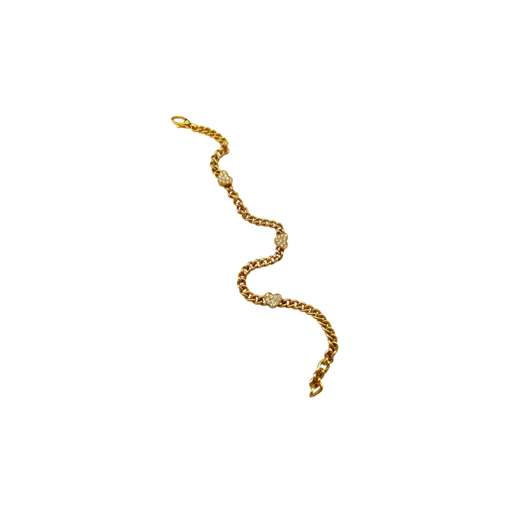 Gioielliamo Carezze Diamond Chain Bracelet