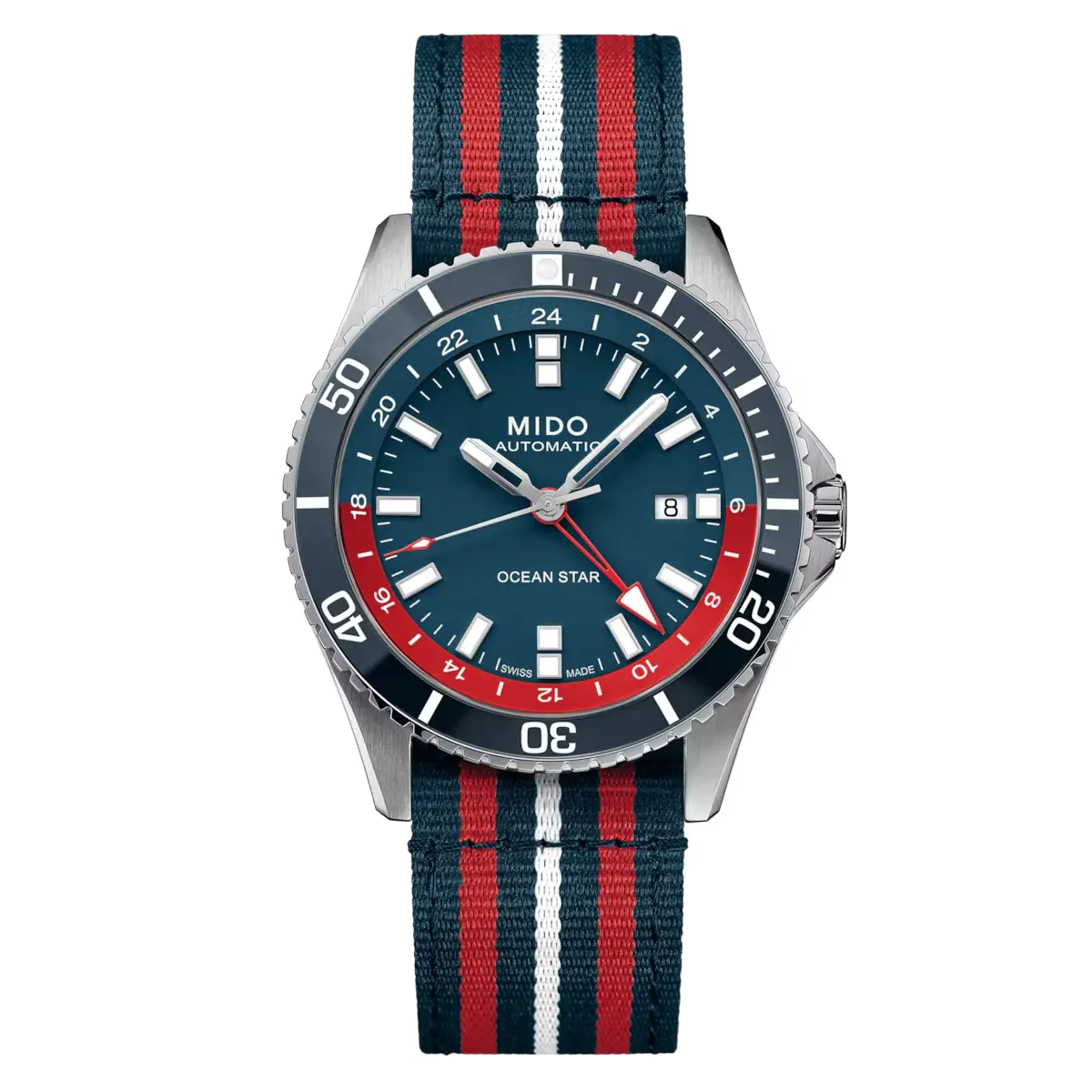 Mido Ocean Star GMT Special Edition Men's 44mm Watch - Image 5