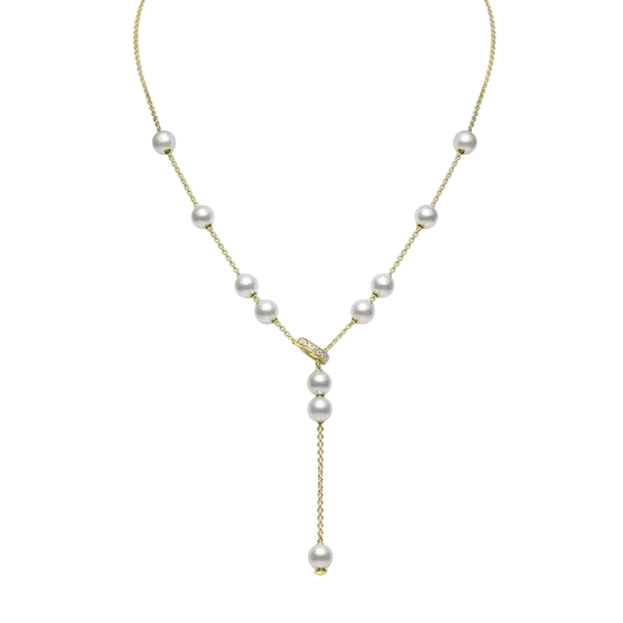 Mikimoto Pearls In Motion Collection Akoya Pearl Necklace - Image 3