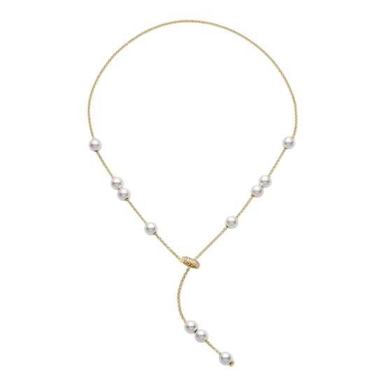 Mikimoto Pearls In Motion Collection Akoya Pearl Necklace - Image 2
